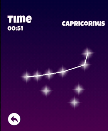 Tracing the Capricornus constellation